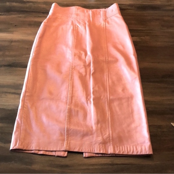 Sissy Princess Classic Vintage Danier size 10 pink midi skirt - Picture 3 of 6